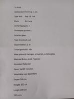 opblaasbare tent, Caravans en Kamperen, Tenten, Ophalen, Gebruikt, Tot en met 2