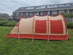 Katoen Familietent  4-6 personen, Ophalen, Zo goed als nieuw, Tot en met 6