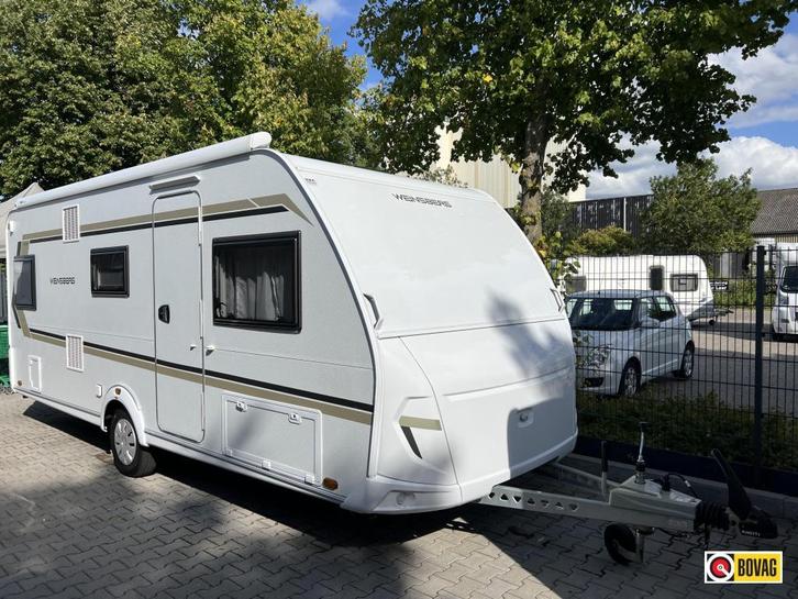 Weinsberg CaraOne 550 QDK 3 persoons stapelbed, Caravans en Kamperen, Caravans, Bedrijf, meer dan 6, 1000 - 1250 kg, Overige, Overige merken