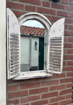 Tuinspiegel met luiken, Antiek en Kunst, Curiosa en Brocante, Ophalen of Verzenden