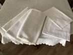 Te Koop : 3 stuks Dekentjes en een Lakentje ., Jongetje of Meisje, Wit, Ophalen of Verzenden, Deken of Dekbed