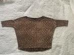 Shirt panterprint van Supertrash maat XS zeer goede staat, Supertrash, Beige, Ophalen of Verzenden, Zo goed als nieuw