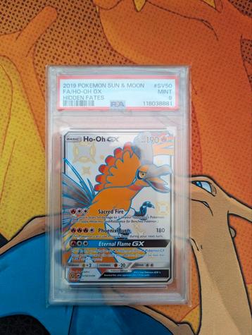 Ho-oh GX Shiny #SV50 Pokemon Hidden Fates  beschikbaar voor biedingen