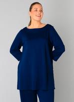 Summer blue dunne trui Veera van Yesta Maat 50 nu €29,95, Blauw, Trui of Vest, Ophalen of Verzenden, Y