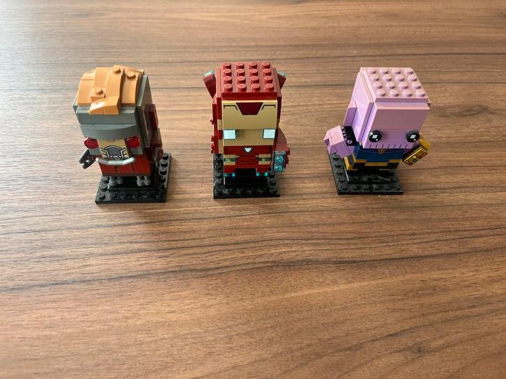 3x Lego Marvel BrickHeadz, Kinderen en Baby's, Speelgoed | Duplo en Lego, Gebruikt, Lego, Complete set, Ophalen