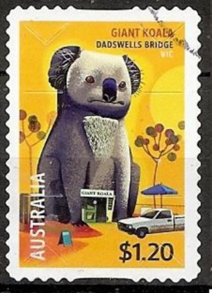 416 Australië 2023 Aussie Big Things s/a, Postzegels en Munten, Postzegels | Oceanië, Gestempeld, Verzenden