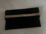Clutch Ferchi, Sieraden, Tassen en Uiterlijk, Tassen | Damestassen, Ophalen of Verzenden, Zo goed als nieuw, Zwart, Avondtasje