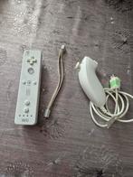 Nintendo Wii originele controller setje met nunchuck, Ophalen of Verzenden, Zo goed als nieuw, Wii, Wii-mote of Nunchuck