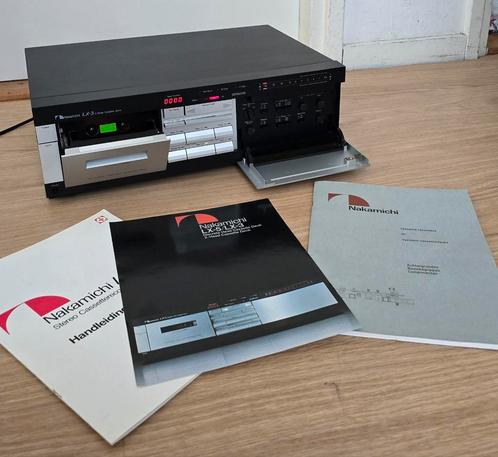 Nakamichi LX-3 unieke Cassettedecks origineel, Audio, Tv en Foto, Versterkers en Receivers, Zo goed als nieuw, Stereo, Minder dan 60 watt
