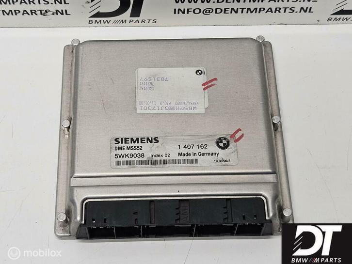 DME ECU MSS52 BMW M5 E39 S62 V8 S62B50 12141407162, Auto-onderdelen, Elektronica en Kabels, BMW, Gebruikt, Ophalen of Verzenden