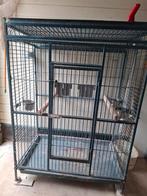 Oude Ara kooi 101cm x61cm x125 cm. Totale hoogte 140 cm, Dieren en Toebehoren, Vogels | Hokken en Kooien, Ophalen, Gebruikt, Metaal