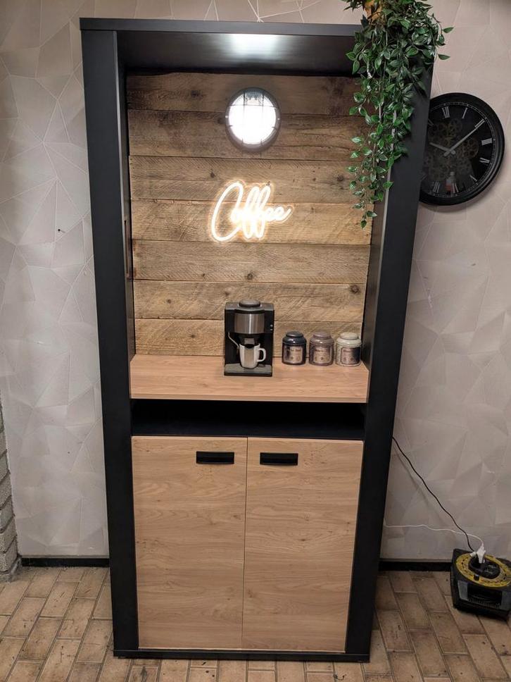 Koffiekast, Huis en Inrichting, Kasten | Buffetkasten, Nieuw, 200 cm of meer, 25 tot 50 cm, Ophalen