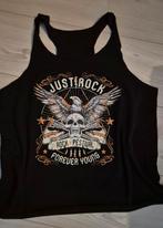 Stoere rock top skull xl, Ophalen of Verzenden, Zo goed als nieuw, Zwart, Zonder mouw