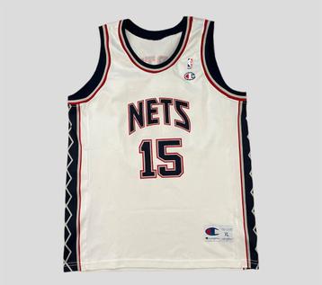 Vintage NBA Champion Vince Carter Nets jersey maat XL heren