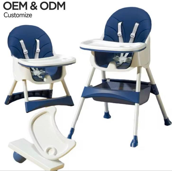 Baby Eetstoel - 3 verschillende kleuren, Kinderen en Baby's, Kinderstoelen, Nieuw, Meegroeistoel, Afneembaar eetblad, Ophalen of Verzenden