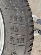 Winterbanden 2x Kleber, 2x Dunlop, 195-65-15., Auto diversen, Autosport-onderdelen, Ophalen, Gebruikt