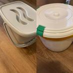 2 luieremmers, Huis en Inrichting, Emmers, Ophalen of Verzenden, Gebruikt, Kunststof