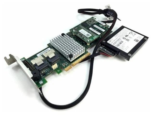 LSI SAS 9265-8i RAID Controller + BBU Low Profile Dell FNR56, Computers en Software, Overige Computers en Software