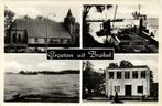 Groeten uit Brakel - 4 afb. veer kerk rivier - ongelopen, Verzamelen, Ansichtkaarten | Nederland, Ophalen of Verzenden, 1920 tot 1940