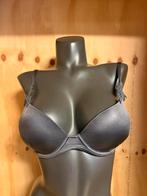 Millesia by la perla t shirt bh 70d push up 80e voorgevormd, Verzenden, Grijs, BH