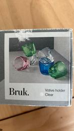 Kosta boda nieuw glazen waxinelicht houder, Huis en Inrichting, Woonaccessoires | Kandelaars en Kaarsen, Overige materialen, Overige kleuren