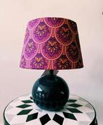 Sfeervolle tafellamp! Met evt blauwe keramische voet NIEUW, Ophalen of Verzenden, Nieuw, Minder dan 50 cm