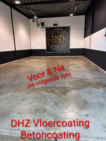 2K epoxy GARAGE vloercoating 40m2 Betoncoating Egaline Verf beschikbaar voor biedingen