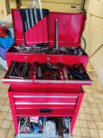 Gereedschapswagen met gereedschap, Ophalen, Gevuld, Gebruikt