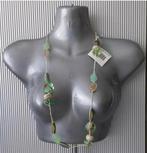 Manouk - koordketting met div edelsteen, Sieraden, Tassen en Uiterlijk, Kettingen, Overige materialen, Verzenden, Nieuw, Met edelsteen
