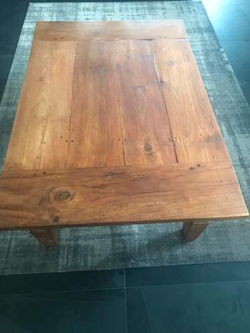Salontafel teak beschikbaar voor biedingen