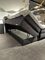 Boxspring 140x200 | uit Voorraad leverbaar, partij voordeel, 200 cm, Grijs, Hout, Nieuw