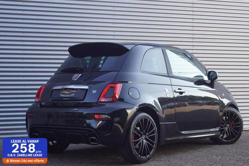 Fiat 500 1.4 T-Jet Abarth Turismo/165 pk /xenon/Aut/Leder, Auto's, Fiat, Bedrijf, Te koop, ABS, Airbags, Airconditioning, Alarm