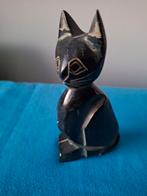 Beeldje kat, speksteen, Ophalen of Verzenden, Zo goed als nieuw, Dier