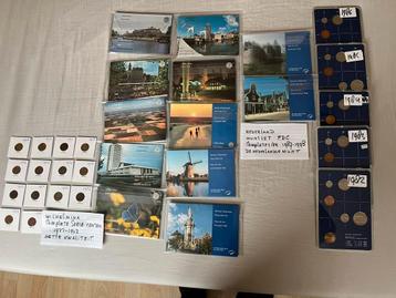Nederland 17 Munt Jaarsets FDC Wilhelmina serie1922-1943 beschikbaar voor biedingen