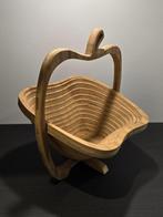 Opvouwbare design fruitmand van 100% bamboe, Huis en Inrichting, Woonaccessoires | Schalen en Manden, Mand, Nieuw, Ophalen of Verzenden