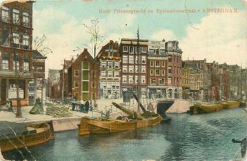 (304-255-035) Amsterdam Hoek Prinsengracht en Egelantierstra beschikbaar voor biedingen