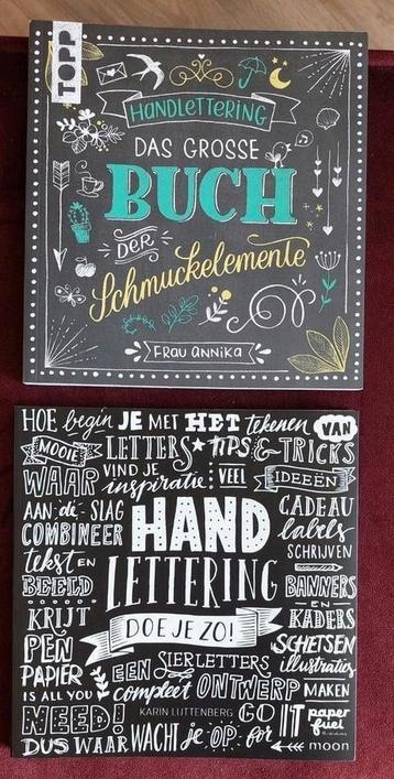 Karin Luttenberg Paper fuel handlettering boeken beschikbaar voor biedingen