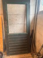 Hardouten (achter, schuur) deur. 930 x 2015, Doe-het-zelf en Verbouw, Deuren en Horren, Ophalen, Gebruikt, 80 tot 100 cm, Buitendeur