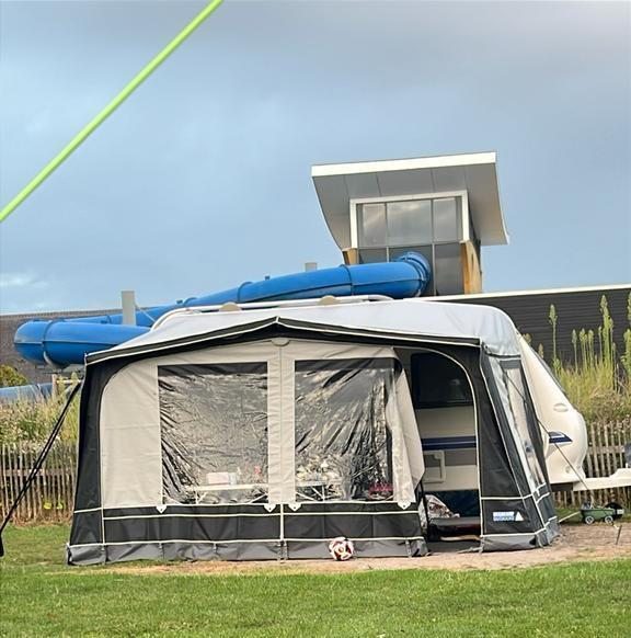 Megacamp Soleil Voortent maat 8, Caravans en Kamperen, Tentaccessoires, Gebruikt, Ophalen