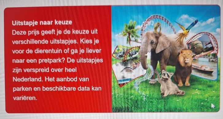Uitstapje naar keuze voor 4 personen / evt. herfstvakantie, Tickets en Kaartjes, Kortingen en Cadeaubonnen, Drie personen of meer