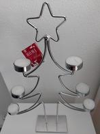 Kerstboom (ijzer) voor waxinelichtjes, Ophalen, Nieuw
