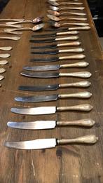 42 delig antiek verzilverd bestek. Charmant., Ophalen of Verzenden