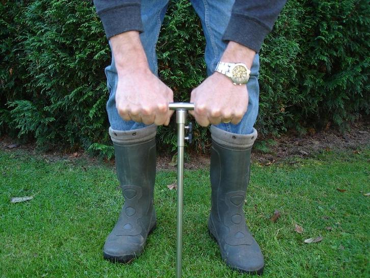 Nieuw banksticks drukker rvs voor harde / droge grond, Watersport en Boten, Hengelsport | Karpervissen, Nieuw, Overige typen, Ophalen of Verzenden