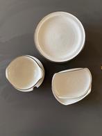 Vintage antiek keramiek servies - pottenbakkerij Zaalberg, Antiek en Kunst, Antiek | Keramiek en Aardewerk, Ophalen of Verzenden