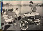 Poster DKW 115 Hummel 1961 Spoetnik Banaan, Verzamelen, Verzenden, Zo goed als nieuw, Motoren