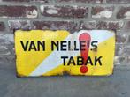 Emaille van Nelle tabak reclamebord octrooinummer, Antiek en Kunst, Antiek | Emaille, Ophalen of Verzenden