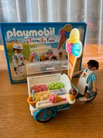 Playmobil ijscoman in prima. Doosje bijgesloten., Ophalen, Zo goed als nieuw, Complete set
