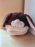 Konijn knuffel MushaBelly met geluid konijntje bunny rabbit, Ophalen of Verzenden, Zo goed als nieuw, Konijn