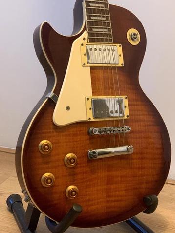 Epiphone Les Paul Standard LH sunburst 1999 linkshandig top! beschikbaar voor biedingen