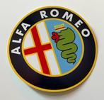 ALFA ROMEO   retro Sticker -  Glans laminaat 10cm, Auto diversen, Ophalen of Verzenden